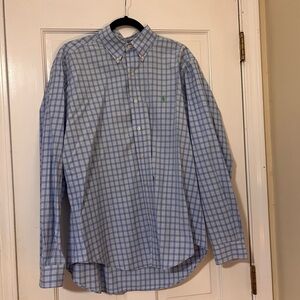 Ralph Lauren Light Blue Plaid Men's Shirt